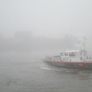 Nebel in Hamburg