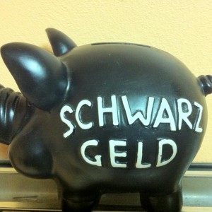 Schwarzgeld-Schwein