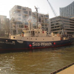 Hilfe für die Sea Watch 2 - Am Liegeplatz