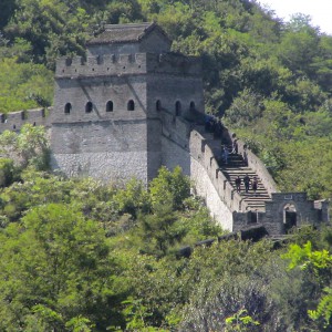Chinesische Mauer bei Dandong (Ostchina)