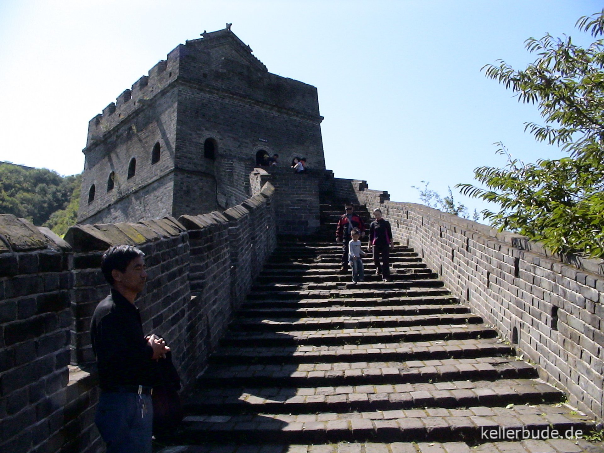 Chinesische Mauer bei Dandong (Ostchina)