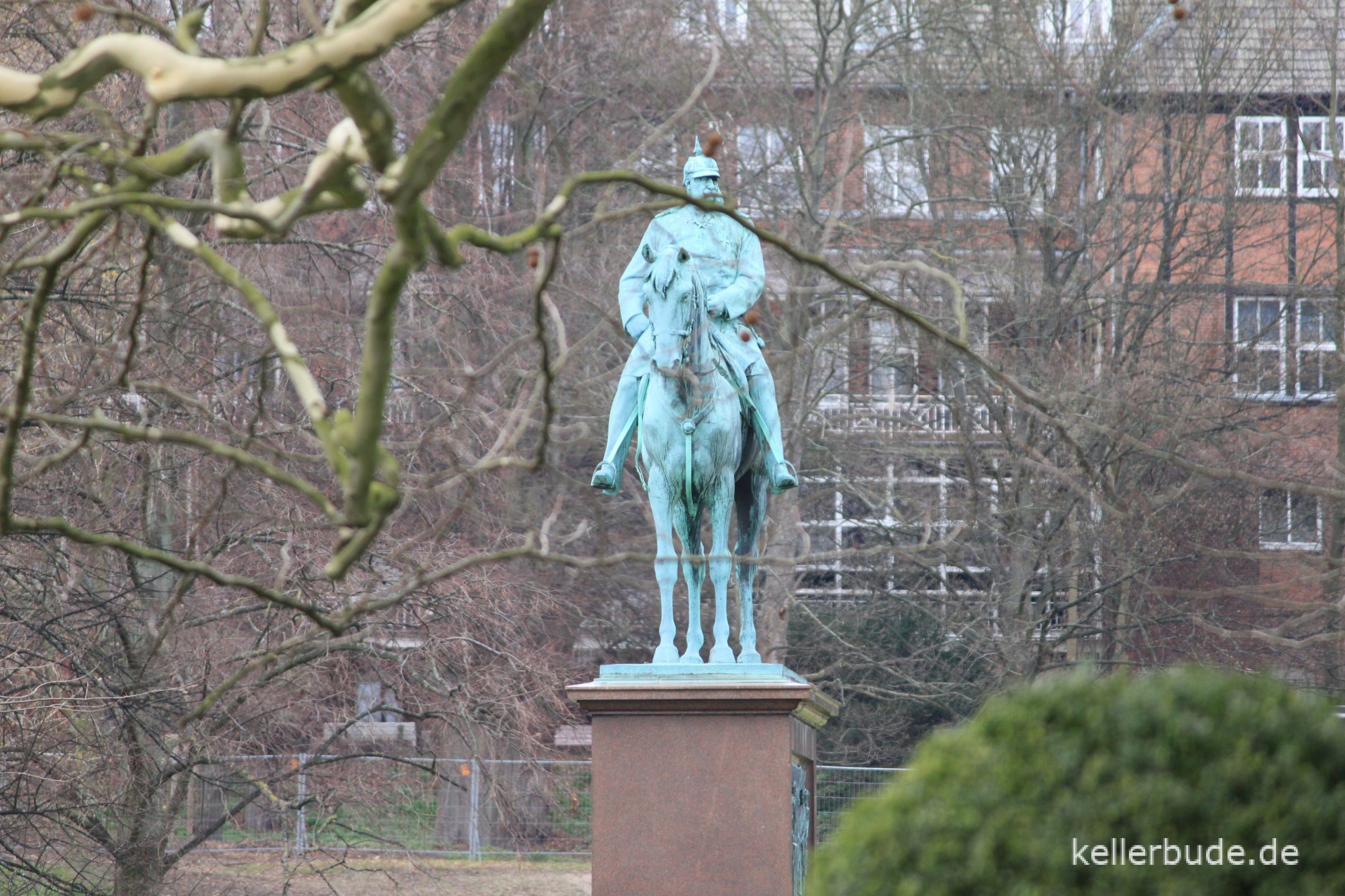 Kiel:Kaiser-Wilhelm-I.  Reiterdenkmal