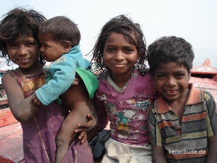Straßenkinder - Varanasi