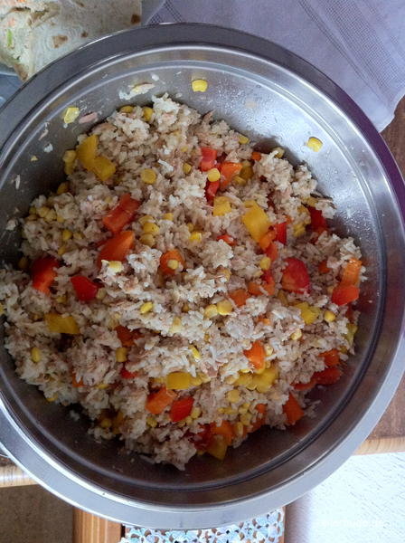 Thunfisch-Reis-Salat